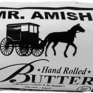 Mr. Amish Hand Rolled Churned Butter 2lb Roll