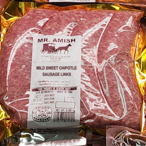 Mild Sweet Chipotle Sausages