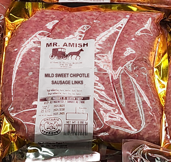 Mild Sweet Chipotle Sausages