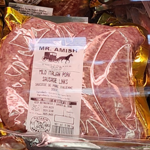 Mild Italian Sausages