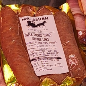 Maple Smoked Turkey Sausages