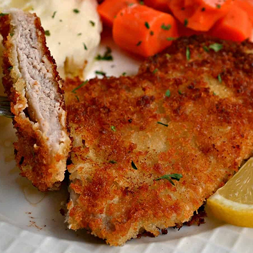 Gluten Free Breaded Pork Schnitzel