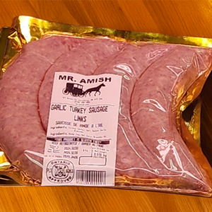 Garlic Turkey Sausages