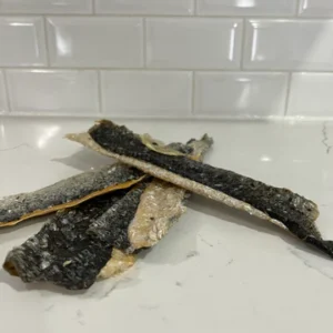 Dehydrated Salmon Skin