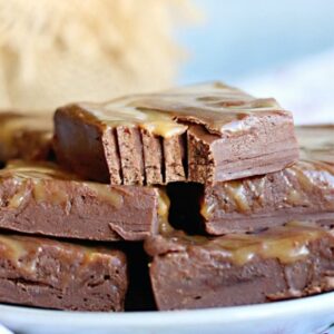Chocolate Caramel Fudge